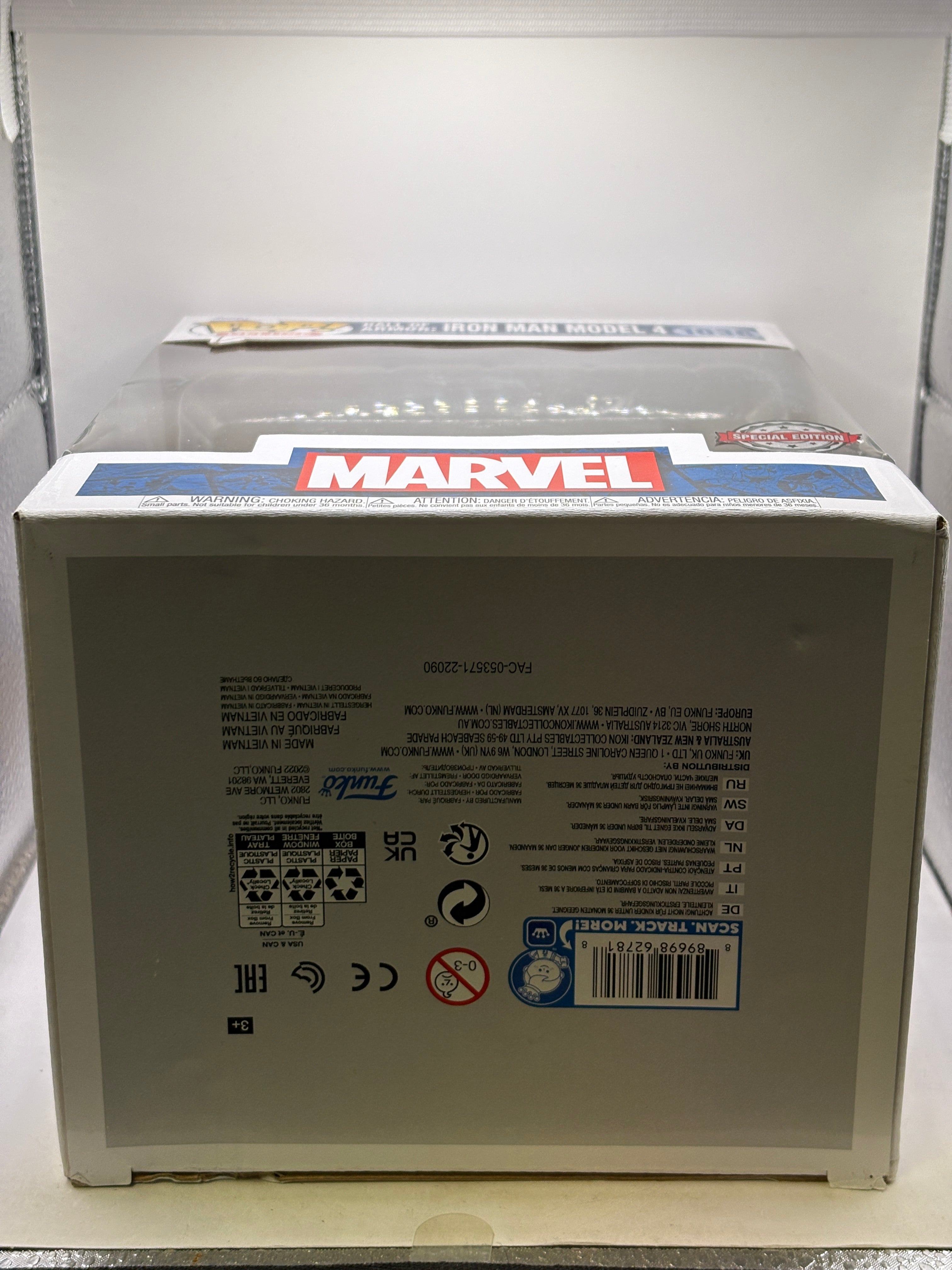 Funko POP! Deluxe Marvel Hall of Armor : Iron Man Model 4 #1036 SE - photo 6
